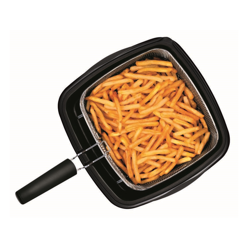 Tefal - Frituregryde 2 l VERSALION DE LUXE 7-i-1 1600W/230V sort