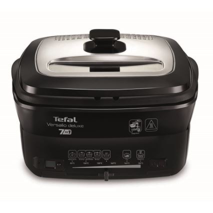 Tefal - Frituregryde 2 l VERSALION DE LUXE 7-i-1 1600W/230V sort