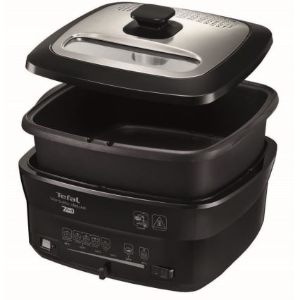 Tefal - Frituregryde 2 l VERSALION DE LUXE 7-i-1 1600W/230V sort