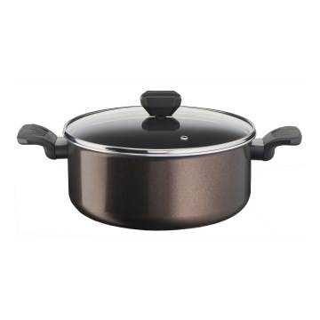 Tefal - Gryde med låg EASY COOK&CLEAN 24 cm