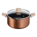 Tefal - Gryde med låg RESPECT Ø 24 cm