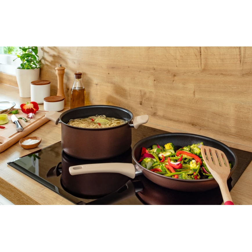 Tefal - Gryde med låg RESPECT Ø 24 cm