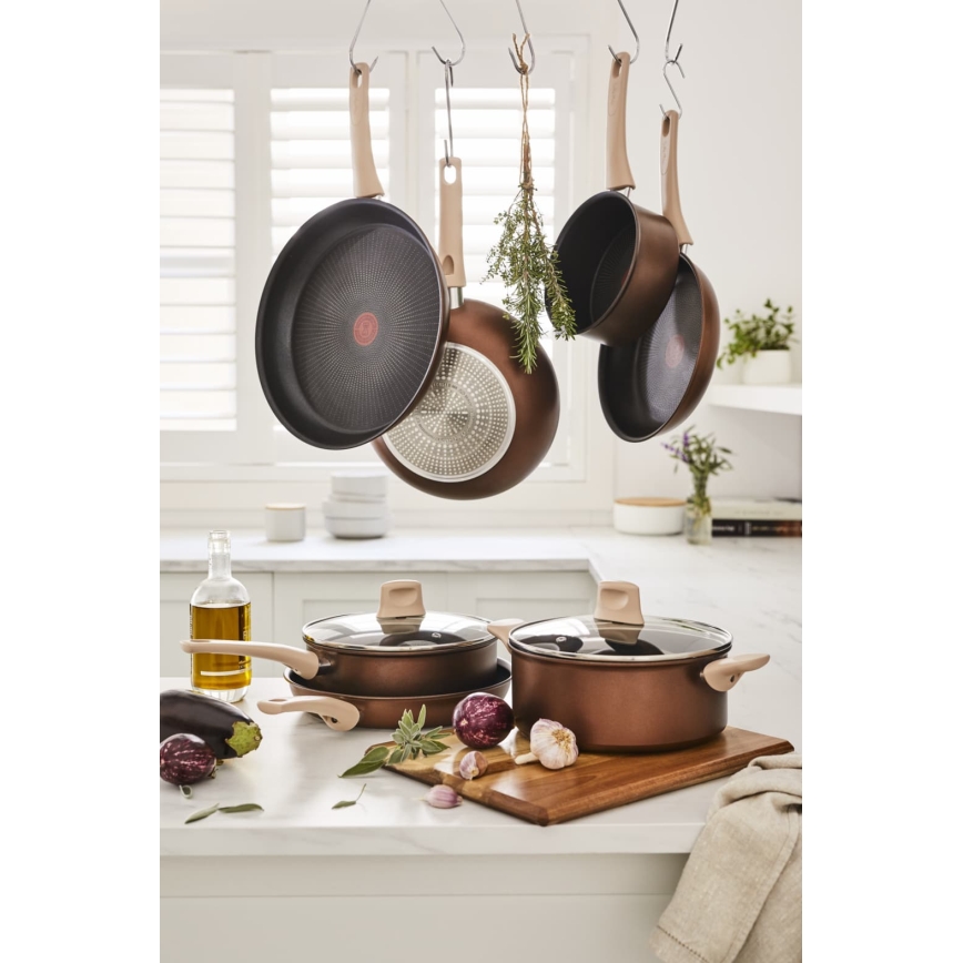 Tefal - Gryde med låg RESPECT Ø 24 cm