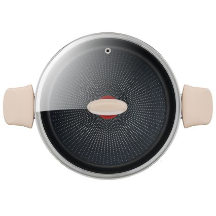 Tefal - Gryde med låg RESPECT Ø 24 cm