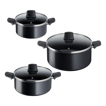 Tefal - Gryde- og pannesæt, 3 dele, GENEROUS COOK