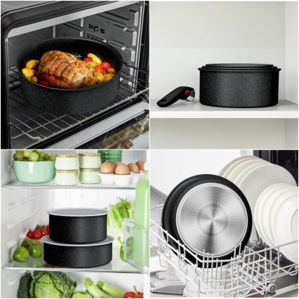 Tefal - Gryde- og pannesæt, 3 dele INGENIO PERFECT COOK