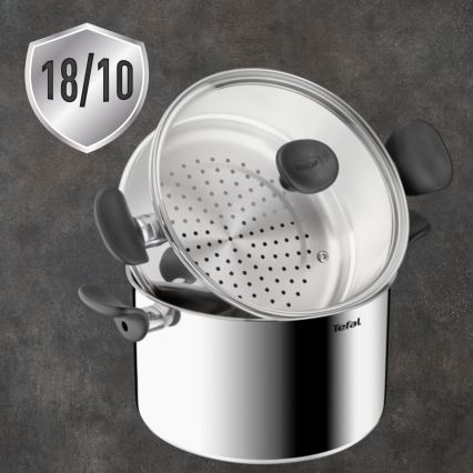 Tefal - Gryde til couscous med dampindsats PRIMARY 24 cm