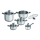 Tefal - Grydesæt 10 dele DAILY COOK rustfrit stål