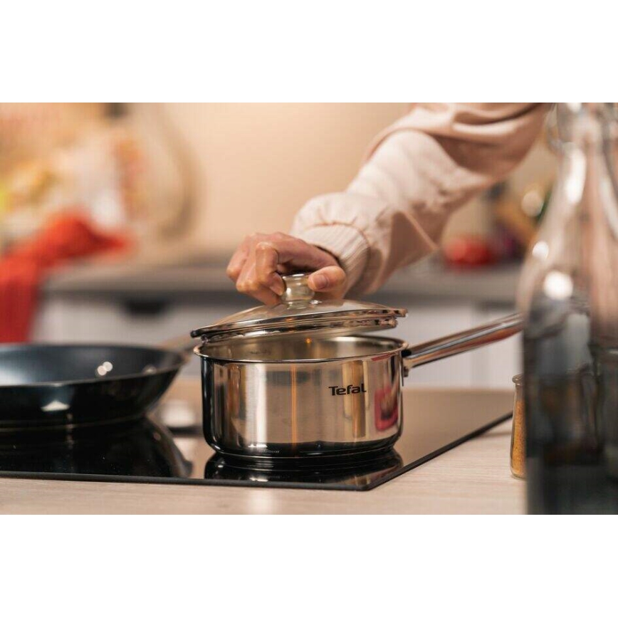 Tefal - Grydesæt 10 stk. COOK EAT rustfri