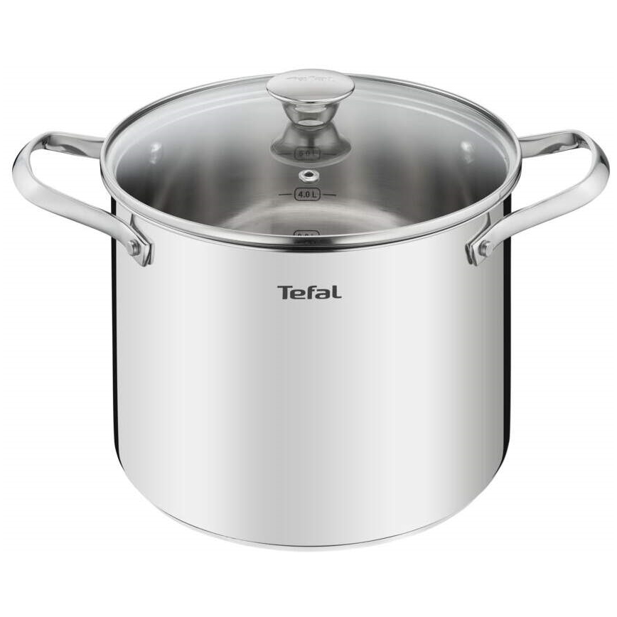 Tefal - Grydesæt 10 stk. COOK EAT rustfri