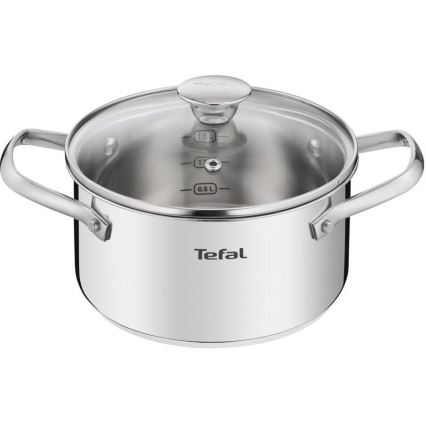Tefal - Grydesæt 10 stk. COOK EAT rustfri