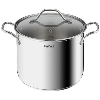 Tefal - Grydesæt 10 stk. INTUITION rustfri