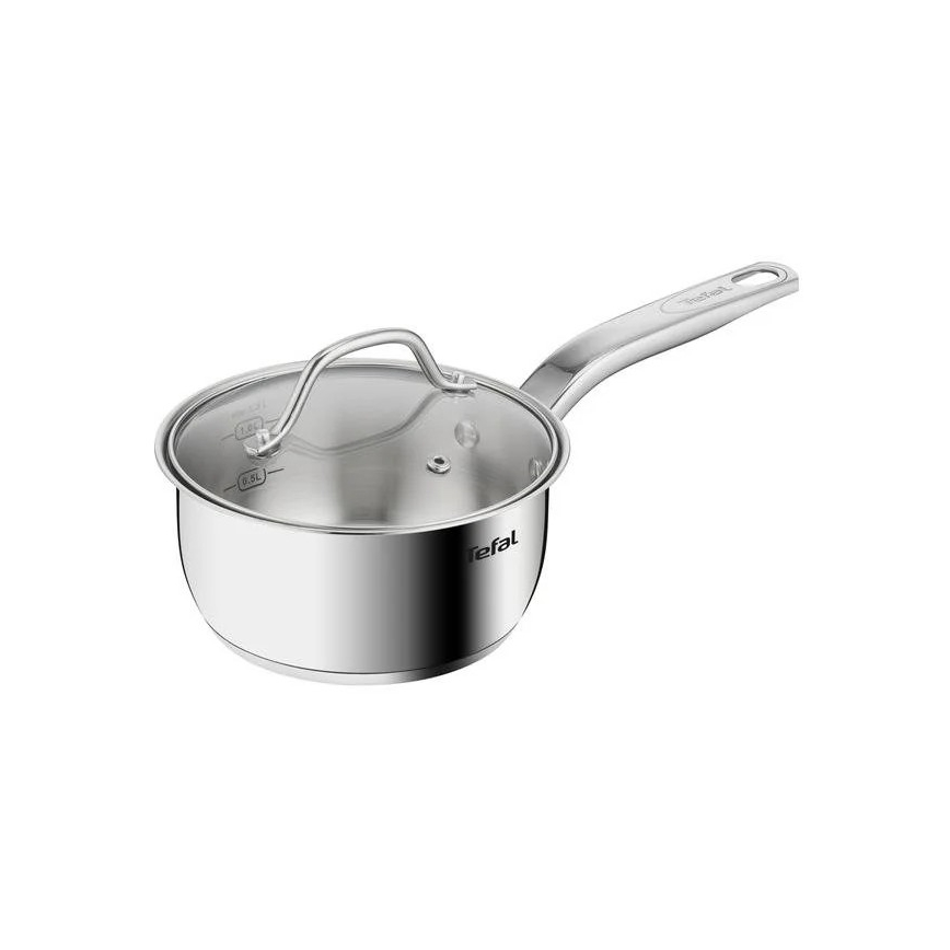 Tefal - Grydesæt 10 stk. INTUITION rustfri