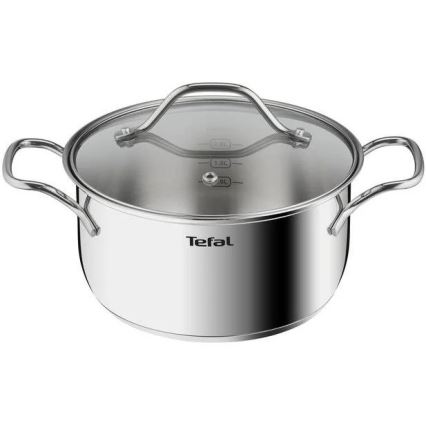 Tefal - Grydesæt 10 stk. INTUITION rustfri