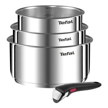Tefal - Grydesæt 4 dele INGENIO EMOTION rustfrit stål