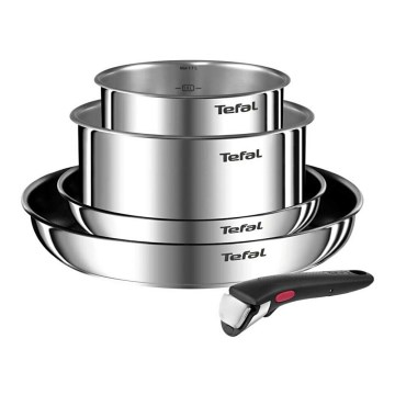 Tefal - Grydesæt 5 dele INGENIO EMOTION rustfrit stål