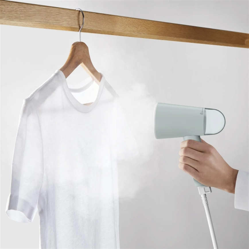 Tefal - Håndholdt steamer til tøj ORIGIN TRAVEL grøn