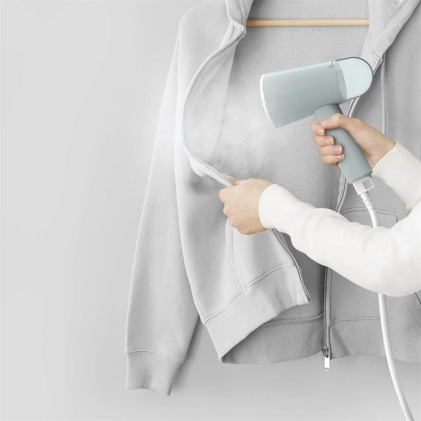 Tefal - Håndholdt steamer til tøj ORIGIN TRAVEL grøn