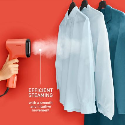 Tefal - Håndholdt steamer til tøj PURE POP 1300W/230V rød