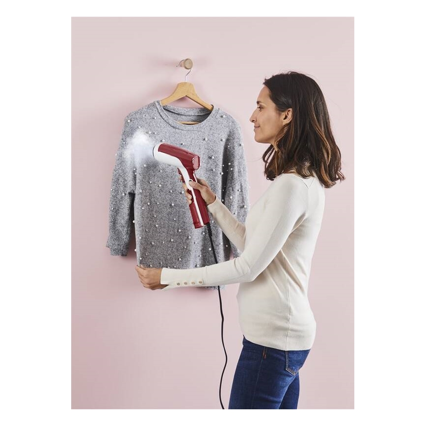 Tefal - Håndholdt tøjdamper ACCESS STEAM FIRST 1300W/230V vinrød