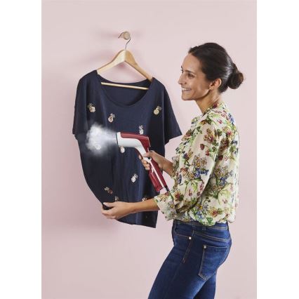 Tefal - Håndholdt tøjdamper ACCESS STEAM FIRST 1300W/230V vinrød