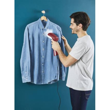 Tefal - Håndholdt tøjdamper ACCESS STEAM FIRST 1300W/230V vinrød