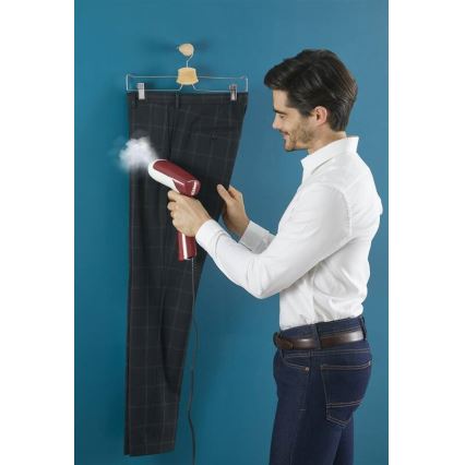 Tefal - Håndholdt tøjdamper ACCESS STEAM FIRST 1300W/230V vinrød