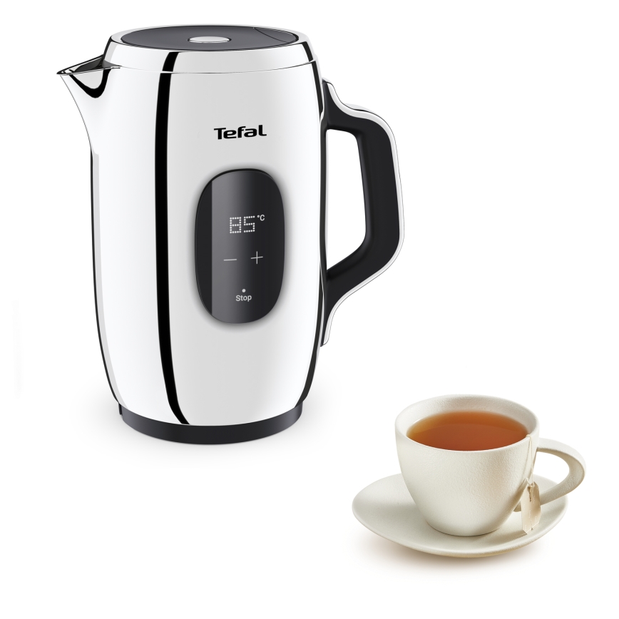 Tefal - Hurtigkogende elkedel MAJESTUO 1,5 l 2400W/230V