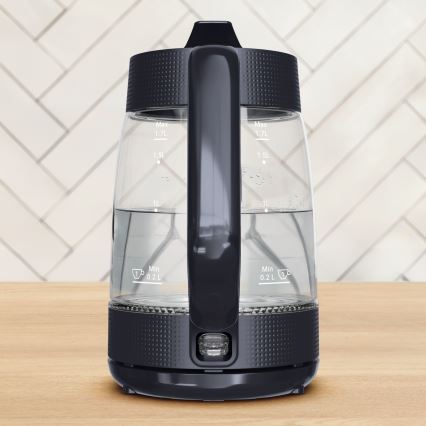 Tefal - Hurtigkogende elkedel MORNING GLASS 1,7 l 2000W/230V
