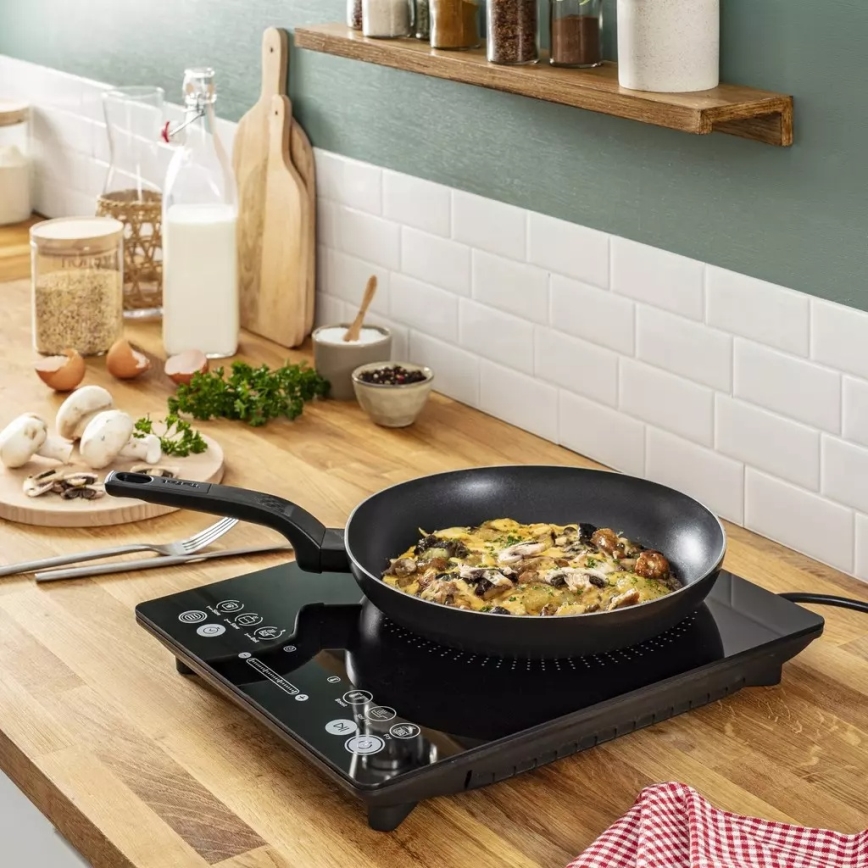 Tefal - Induktionskogeplade EVERYDAY SLIM 2100W/230V sort