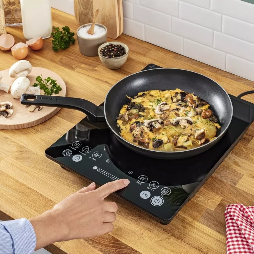 Tefal - Induktionskogeplade EVERYDAY SLIM 2100W/230V sort