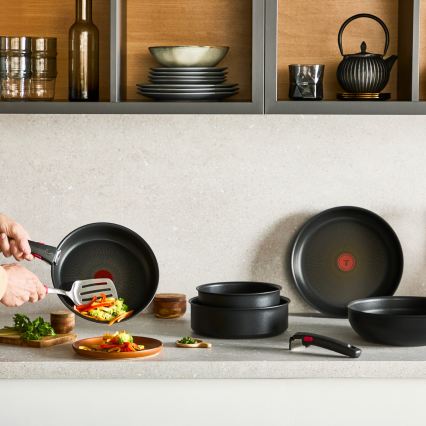 Tefal - INGENIO Excellence Fusion gryde- og pande­sæt, 8 dele