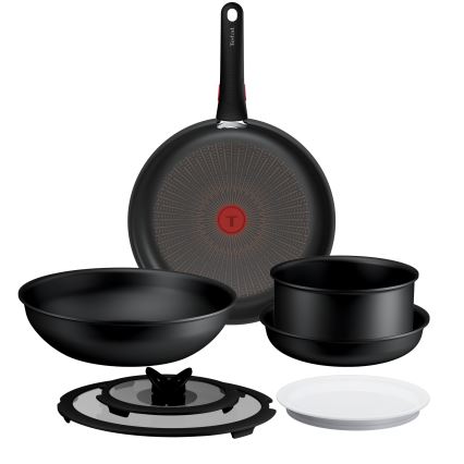 Tefal - INGENIO Excellence Fusion gryde- og pande­sæt, 8 dele