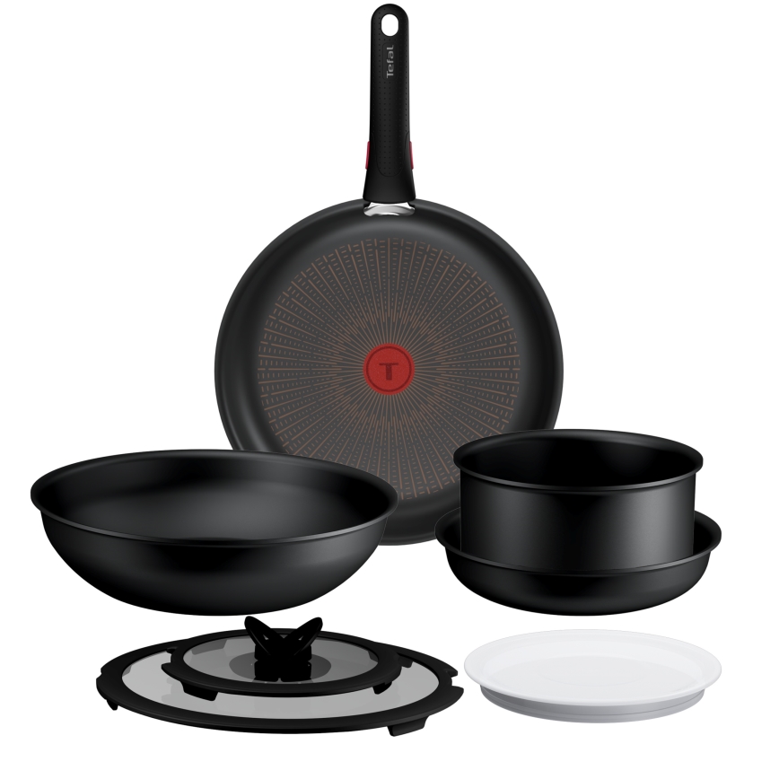 Tefal - INGENIO Excellence Fusion gryde- og pande­sæt, 8 dele