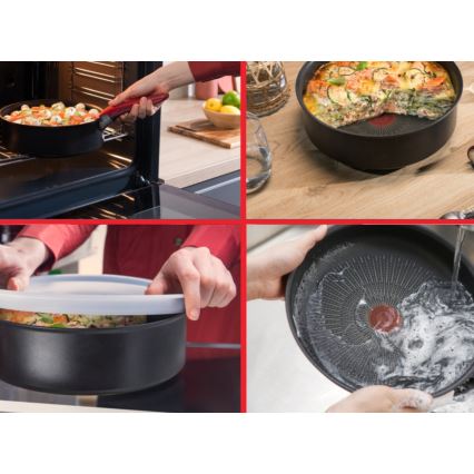 Tefal - INGENIO SO'LIGHT sæt med 3 pander
