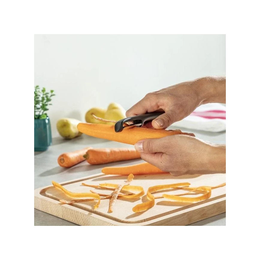Tefal - Kartoffelskræller COLORFOOD 17 cm sort