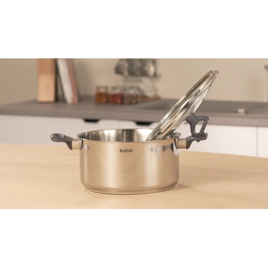 Tefal - Kasserolle med låg DAILY COOK 20 cm