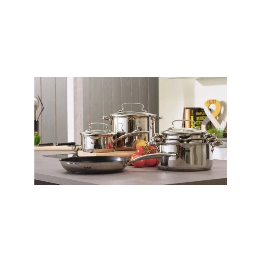 Tefal - Kasserolle med låg DUETTO 16 cm