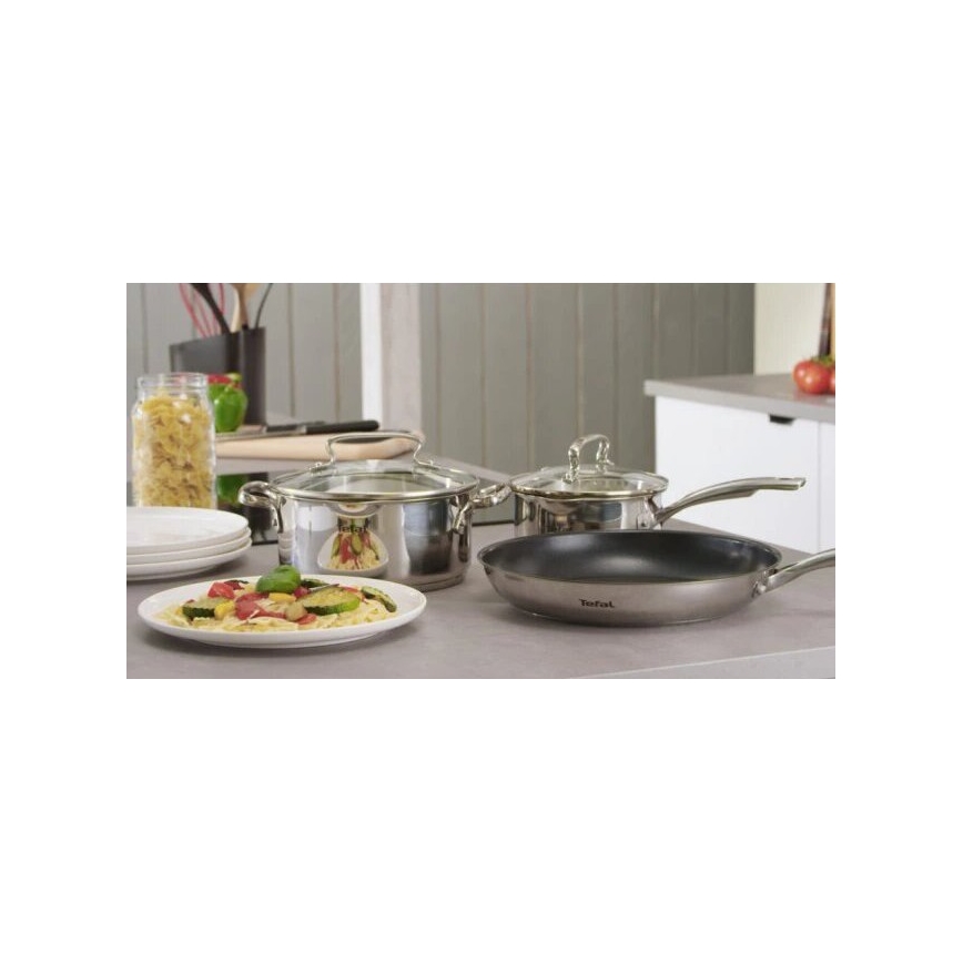 Tefal - Kasserolle med låg DUETTO 16 cm