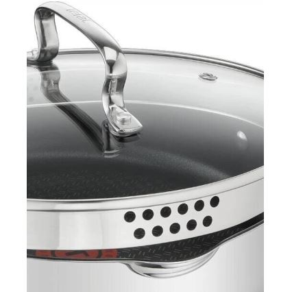Tefal - Kasserolle med låg DUETTO 16 cm