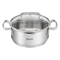 Tefal - Kasserolle med låg DUETTO 18 cm