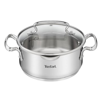 Tefal - Kasserolle med låg DUETTO 18 cm