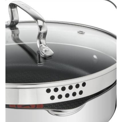 Tefal - Kasserolle med låg DUETTO 18 cm