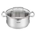 Tefal - Kasserolle med låg DUETTO 24 cm
