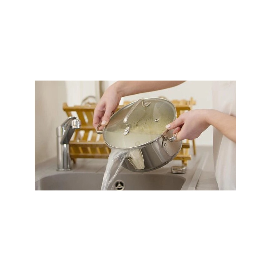 Tefal - Kasserolle med låg DUETTO 28 cm