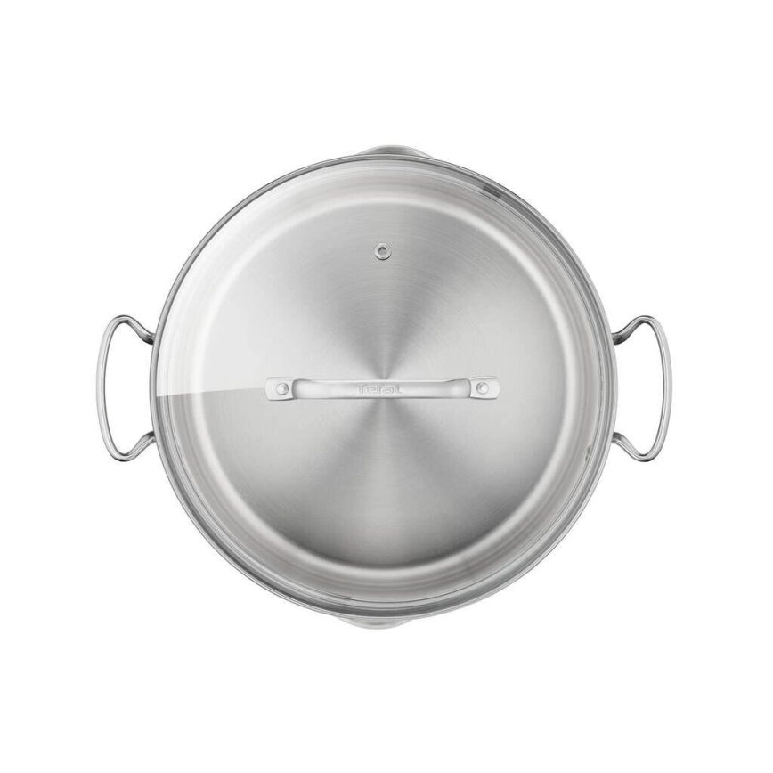 Tefal - Kasserolle med låg DUETTO 28 cm