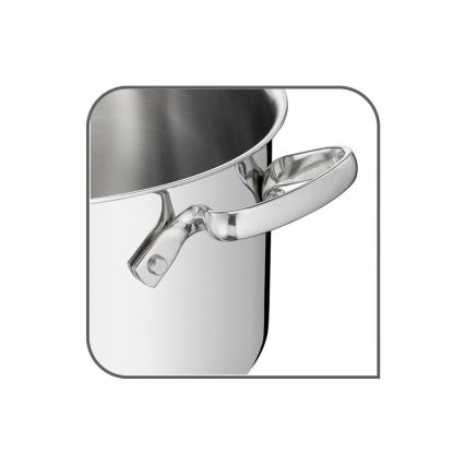 Tefal - Kasserolle med låg DUETTO 28 cm