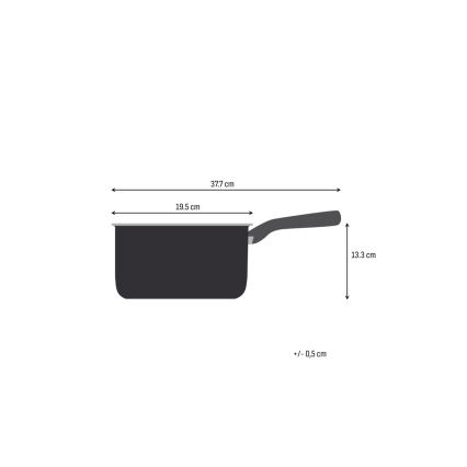 Tefal - Kasserolle med låg EXTREME 18 cm