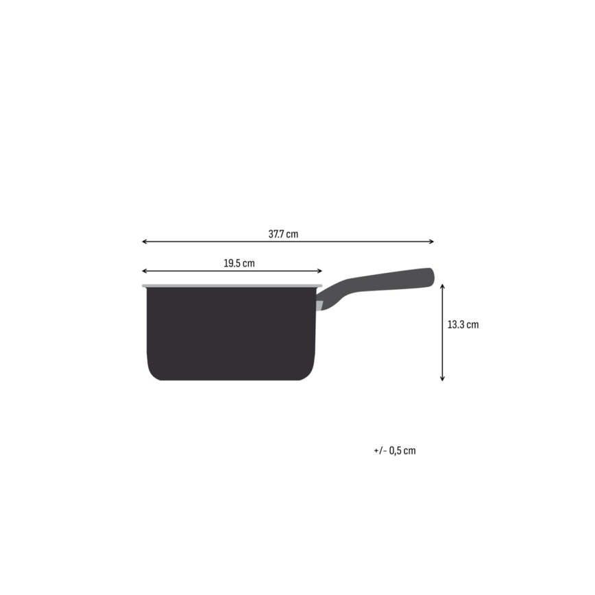 Tefal - Kasserolle med låg EXTREME 18 cm
