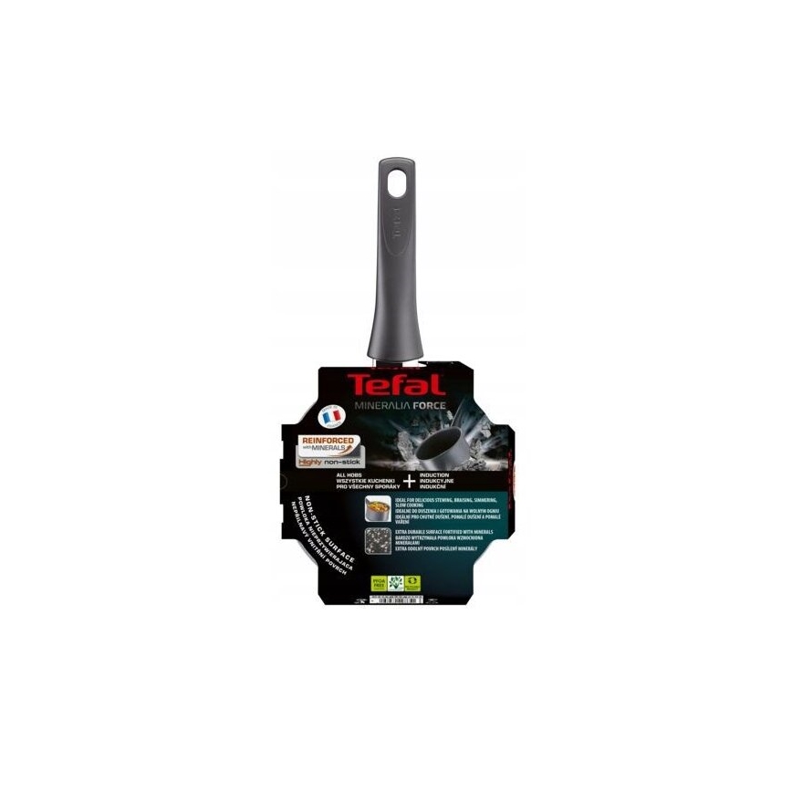 Tefal - Kasserolle med låg MINERALIA 18 cm